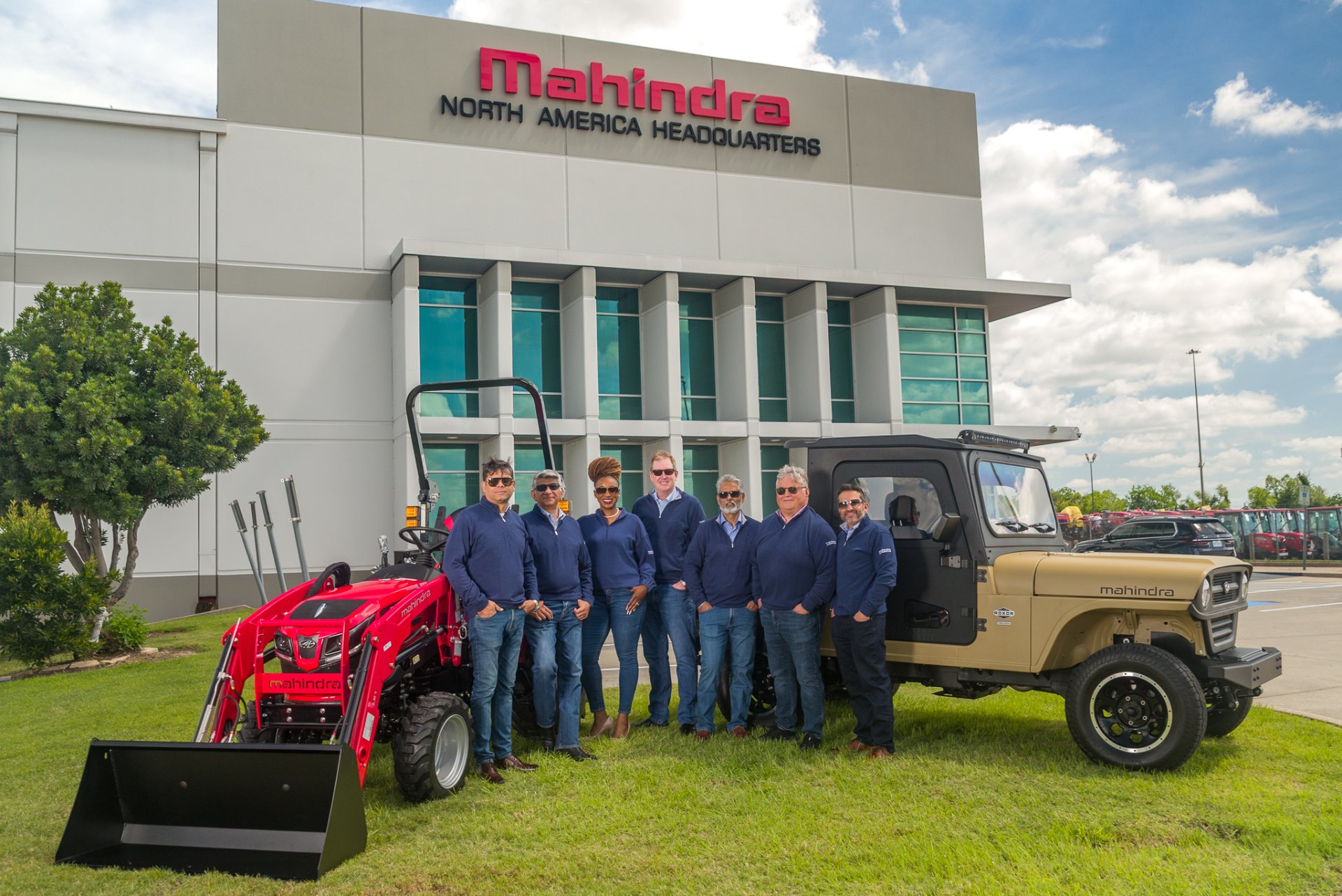 Mahindra USA team